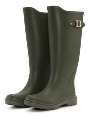 Ilse Jacobsen Kalosze w kolorze khaki rozmiar: 41. Brązowe kalosze damskie Ilse Jacobsen, bez wzorów, z materiału. Za 204.45 zł.