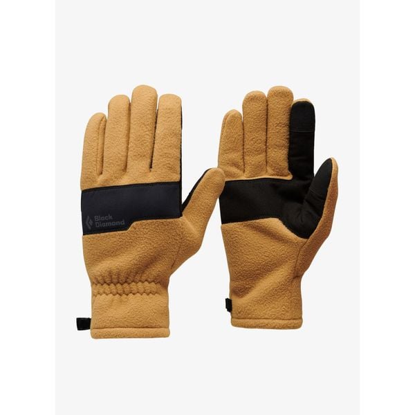 Rękawiczki Black Diamond Everyday Fleece Gloves. Brązowe rękawiczki damskie Black Diamond, bez wzorów. Za 119.99 zł.