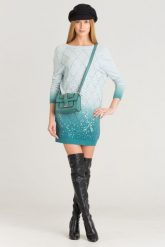 SUKIENKA ELISABETTA FRANCHI. Sukienki damskie Elisabetta Franchi, bez wzorów, bez ramiączek. W wyprzedaży za 439.80 zł.