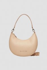 VALENTINO Beżowa torebka księżyc Alexia Hobo Bag. Brązowe torebki klasyczne damskie Valentino by Mario Valentino, bez dodatków. W wyprzedaży za 311.99 zł.