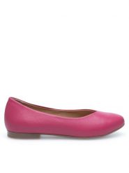 Lasocki Baleriny EST-RUMBA-02 Różowy. Czerwone balerinki damskie Lasocki, bez wzorów, ze skóry. Za 149.99 zł.