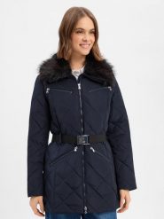 Lauren Ralph Lauren kurtka puchowa Kobiety Sztuczne włókno niebieski, S. Niebieskie kurtki damskie Lauren Ralph Lauren, s, bez wzorów, z puchu, bez kaptura. Za 1,399.95 zł.