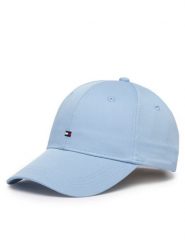 Tommy Hilfiger Czapka z daszkiem Flag Cotton 6 AM0AM13008 Niebieski. Niebieskie czapki z daszkiem damskie Tommy Hilfiger, bez wzorów, z bawełny. Za 169.99 zł.