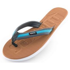 Mares Seta klapki damskie z paskiem tekstylnym, rozmiar 39. Niebieskie klapki damskie MARES, bez wzorów, bez obcasa, bez zapięcia. Za 138.99 zł.