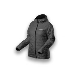 Kurtka Trimm DOUBLE LADY. Szare kurtki sportowe damskie TRIMM, bez wzorów, z kapturem. W wyprzedaży za 280.00 zł.