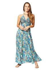 Ipanima Sukienka w kolorze niebieskim ze wzorem rozmiar: 34-40. Niebieskie sukienki damskie Ipanima, bez wzorów, klasyczne, bez ramiączek. Za 78.99 zł.