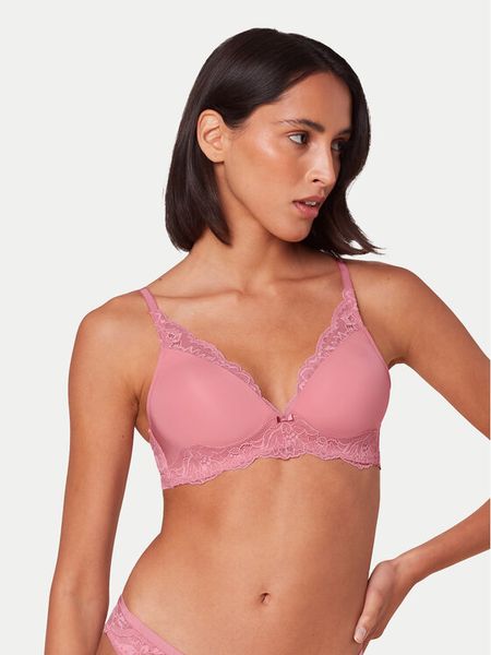 Triumph Biustonosz bezfiszbinowy Amourette Charm T10214457 Różowy. Czerwone biustonosze Triumph, bez wzorów, z syntetyku. Za 140.00 zł.