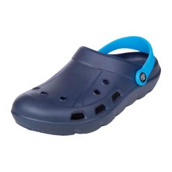 Klapki damskie AQUA-SPEED Lora. Niebieskie klapki damskie Aqua-Speed, bez wzorów, bez obcasa, bez zapięcia. Za 49.99 zł.