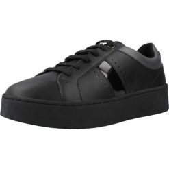 Buty Skyely Rozmiar 38 - D35QXA-C9999 Czarny. Czarne obuwie sportowe damskie Geox, ze skóry, bez zapięcia. Za 279.99 zł.