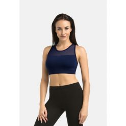 Top Damski Sportowy 2705. Niebieskie biustonosze sportowe damskie Teyli, bez wzorów, z elastanu. Za 99.95 zł.