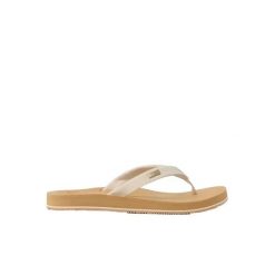 Klapki damskie Reef Baja Sands. Czarne klapki damskie Reef, bez wzorów, z gumy, bez obcasa, bez zapięcia. Za 263.00 zł.