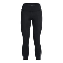 Legginsy damskie Under Armour Fly Fast 3.0 Ankle. Czarne legginsy damskie Under Armour, bez wzorów. Za 254.30 zł.