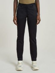 G-Star Spodnie chino w kolorze czarnym rozmiar: W25/L32. Czarne spodnie materiałowe damskie G-Star, bez wzorów. Za 165.99 zł.