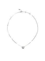 Guess Naszyjnik JUBN04 501JW Srebrny. Szare naszyjniki damskie Guess, metalowe. Za 259.99 zł.