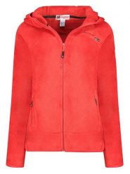 ANAPURNA Kurtka polarowa "Uternel" w kolorze czerwonym rozmiar: M. Czerwone kurtki damskie ANAPURNA, m, bez wzorów, z polaru, bez kaptura. Za 82.99 zł.