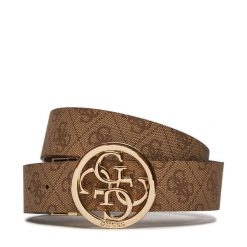Pasek Guess. Brązowe paski damskie Guess, z aplikacjami. Za 206.99 zł.