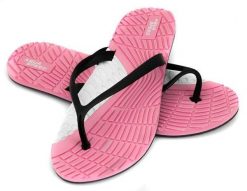 Japonki basenowe damskie Aqua Speed Bahama. Czerwone klapki damskie Aqua-Speed, bez wzorów, z materiału, bez obcasa, bez zapięcia. Za 36.98 zł.