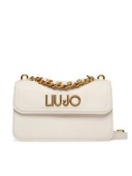 Liu Jo Torebka AA6121 E0958 Écru. Białe listonoszki damskie Liu Jo, bez wzorów, ze skóry, bez dodatków. Za 639.99 zł.