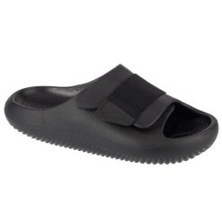 Klapki unisex Crocs 209413001. Czarne klapki damskie Crocs, bez wzorów, z materiału, bez obcasa, bez zapięcia. Za 199.00 zł.