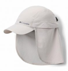 COLUMBIA Czapka z daszkiem EU Coolhead Zero Ice II Cachalot dark stone. Niebieskie czapki z daszkiem damskie Columbia, bez wzorów, z elastanu. Za 95.45 zł.