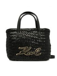 KARL LAGERFELD Torebka B2W30224 Czarny. Czarne torebki klasyczne damskie KARL LAGERFELD, ze skóry, bez dodatków. Za 1,299.00 zł.