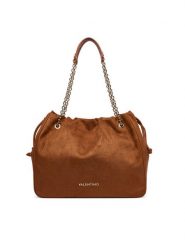 Valentino Torebka Maxi VBS9U701 Brązowy. Brązowe torebki klasyczne damskie Valentino, ze skóry, bez dodatków. Za 719.99 zł.