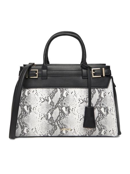 Lasocki Torebka C-LSK-M-005-08 Czarny. Czarne torebki klasyczne damskie Lasocki, z materiału, bez dodatków. Za 199.99 zł.