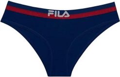 Bawełniane figi damskie Fila FU6050. Niebieskie figi Fila, bez wzorów, z bawełny. Za 12,671.78 zł.