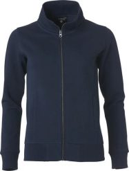Clique Classic Cardigan Women bluza-kardigan, dark navy. Niebieskie bluzy damskie CLIQUE, l, bez wzorów, z bawełny, bez kaptura. Za 212.53 zł.