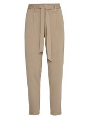 MOSS COPENHAGEN Spodnie w kolorze beżowym rozmiar: M. Brązowe spodnie materiałowe damskie Moss Copenhagen, bez wzorów, z materiału. Za 164.95 zł.