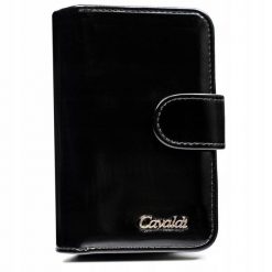 Portfel damski 4U Cavaldi N126-APU-BL czarny. Czarne portfele damskie 4U Cavaldi, bez wzorów, z materiału. Za 31.99 zł.