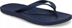 Kapcie Crocs Klapki Crocs Dorosłych. Niebieskie kapcie damskie Crocs, z materiału. Za 119.99 zł.
