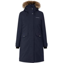 Parka dla kobiet Didriksons Erika. Niebieskie parki damskie Didriksons, na jesień, l, bez kaptura. Za 1,277.00 zł.