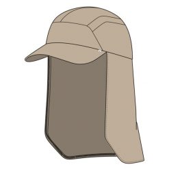 Czapka z daszkiem Forlcaz MT900 V2. Niebieskie czapki z daszkiem damskie FORCLAZ, bez wzorów, z materiału. Za 59.99 zł.