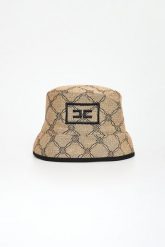 Czapka bucket damski ELISABETTA FRANCHI. Czapki damskie Elisabetta Franchi, bez wzorów. W wyprzedaży za 759.20 zł.