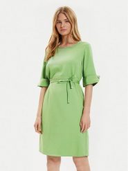 Boss Sukienka codzienna Drimie1 50519434 Zielony Regular Fit. Zielone sukienki damskie Boss, bez wzorów, z wiskozy, bez ramiączek. Za 1,499.00 zł.
