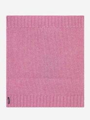 Ecoalf Wełniany szal-koło w kolorze jasnoróżowym - 24,5 x 30 cm rozmiar: onesize. Różowe szaliki damskie Ecoalf, bez wzorów, ze skóry. Za 105.38 zł.