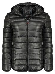Geographical Norway Kurtka pikowana "Annecy" w kolorze czarnym rozmiar: XL. Czarne kurtki damskie Geographical Norway, xl, bez wzorów, bez kaptura. Za 118.56 zł.