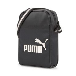 Torba na ramię Campus Compact Portable PUMA Black. Czarne torby sportowe Puma, bez wzorów. Za 73.99 zł.