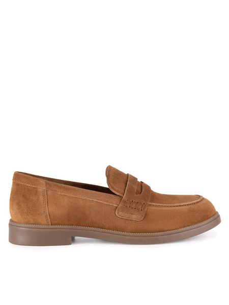 Lasocki Mokasyny WI16-POLO-03 Brązowy. Brązowe mokasyny damskie Lasocki, ze skóry, bez obcasa. Za 219.99 zł.