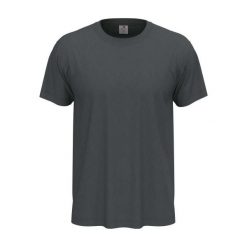 Klasyczna Koszulka Unisex Dla Dorosłych. Szare bluzki damskie Stedman, bez wzorów, klasyczne, bez kołnierzyka, bez ramiączek. Za 38.99 zł.