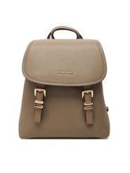 MICHAEL Michael Kors Plecak Quinn 30T5GQNB0L Beżowy. Brązowe plecaki MICHAEL Michael Kors, bez wzorów, ze skóry. Za 899.99 zł.