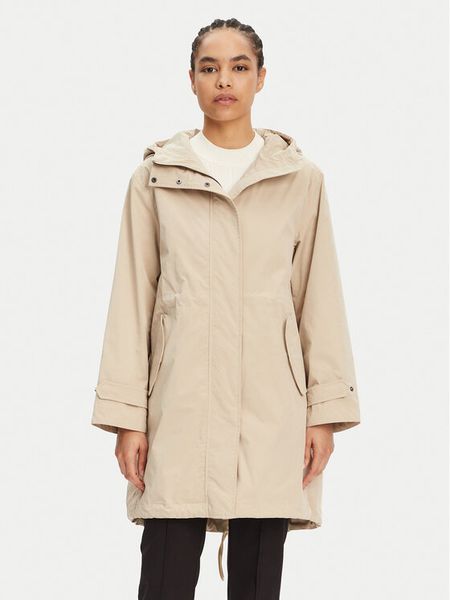 Geox Kurtka przeciwdeszczowa Claudin P W5522P T3070 F5248 Écru Regular Fit. Kurtki damskie Geox, bez wzorów, z syntetyku, bez kaptura. Za 509.99 zł.