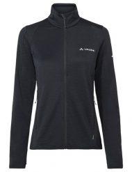Kurtka polarowa damska Scopi II. Czarne kurtki sportowe damskie Vaude, na zimę, s, bez wzorów, z hardshellu, bez kaptura. Za 429.00 zł.