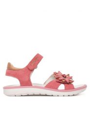 Primigi Sandały 1385222 M Koralowy. Pomarańczowe sandały dziewczęce Primigi, ze skóry, bez obcasa, bez zapięcia. Za 209.99 zł.