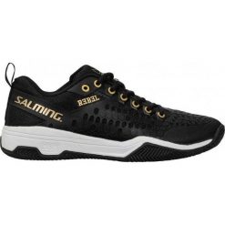 Buty do padla Salming Rebel BLK Caje Etd. 2. Czarne obuwie sportowe damskie Salming, bez zapięcia. W wyprzedaży za 450.40 zł.