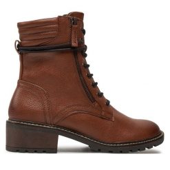 Trapery Jana. Brązowe trapery damskie JANA, bez zapięcia. Za 329.99 zł.