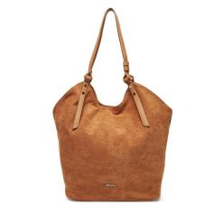 Torebka JENNY. Brązowe torebki klasyczne damskie Jenny, bez dodatków. Za 129.99 zł.