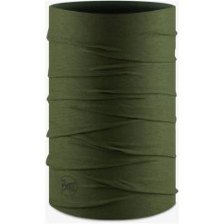 Komin na szyję - Bandana BUFF Coolnet UV® Solid. Brązowe kominy damskie Buff, bez wzorów. Za 83.99 zł.