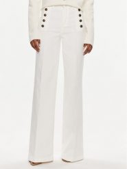 TWINSET Jeansy 241TP2641 Biały Flared Fit. Białe jeansy damskie Twinset. Za 1,039.00 zł.